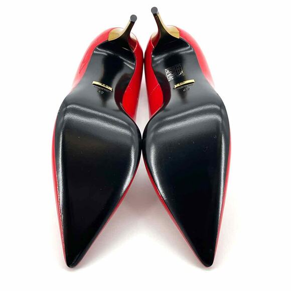 Shoe Size 12 Gucci Red PATENT Luxury - Pumps - Picture 8 of 11
